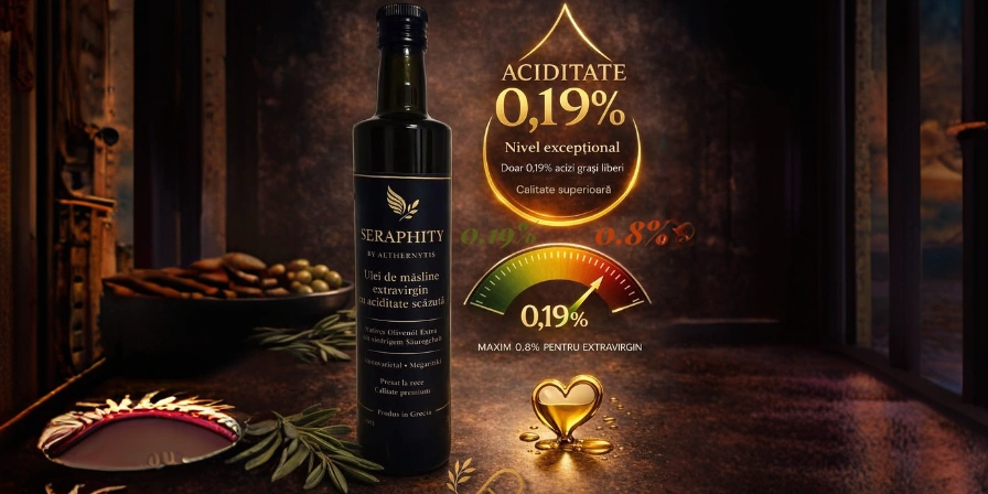 Aciditatea Uleiului de Măsline: De Ce 0,19% Face Diferența Între Un Produs Obișnuit și Unul Premium